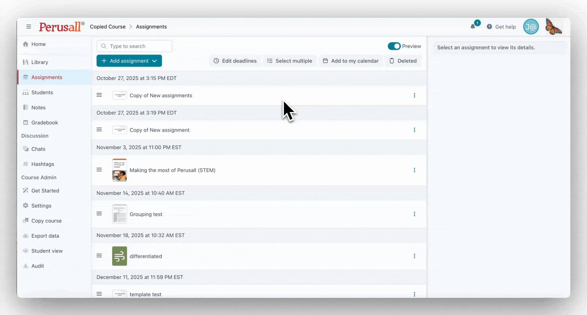 creating a standard assignment.gif
