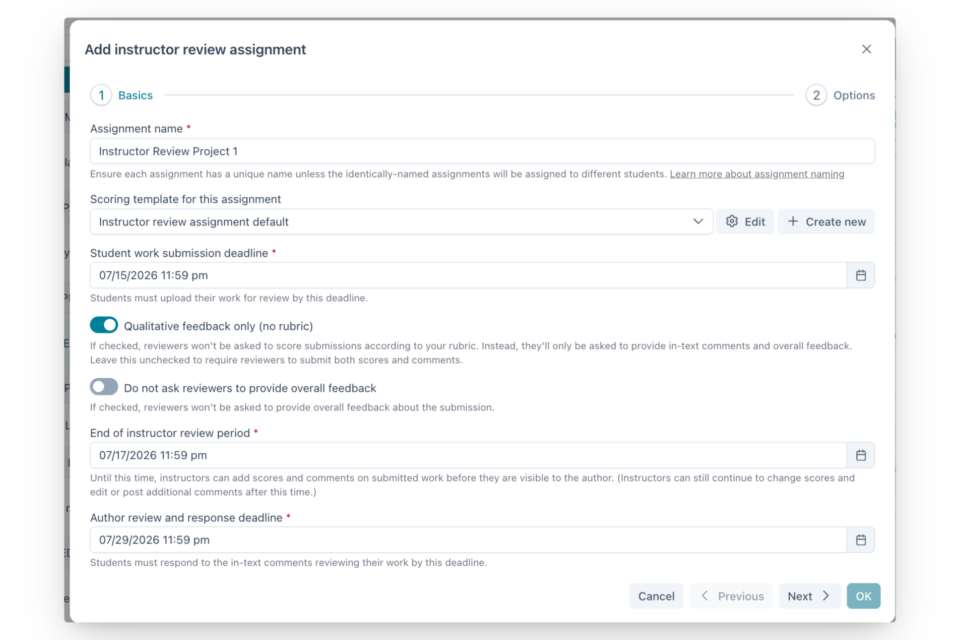 Instructor Review Assignment Basics.png